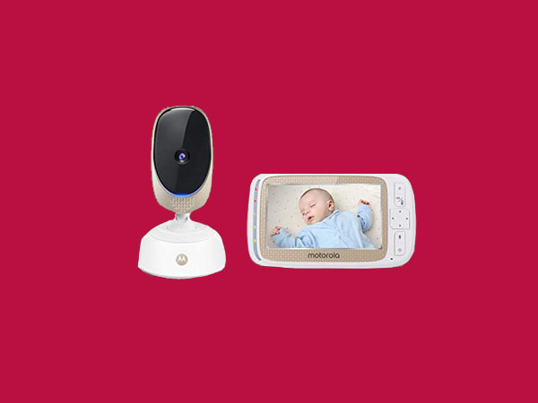 Vigilabebés con Cámara, Cámara de Vigilancia Inteligente para Bebés con  Pantalla LCD de 3,2, VOX, Visión Nocturna, Monitoreo de Temperatura,  Comunicación Bidireccional, Batería Recargable